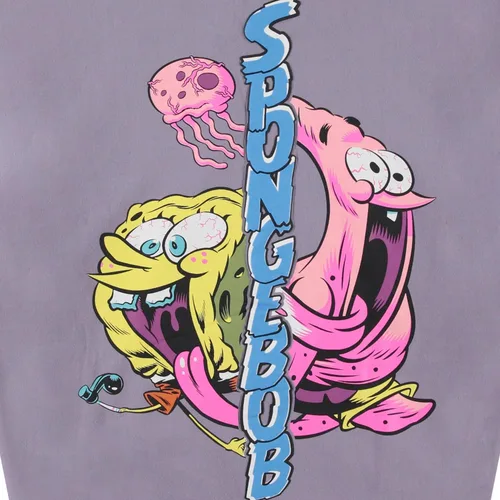 Miniatura 5 de Bob Esponja SquarePants Mens All Over Print Sudadera con capucha