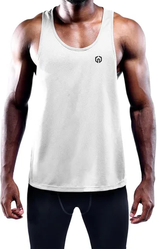 Miniatura 6 de NELEUS Men's 3 Pack Dry Fit Y-Back Muscle Tank Top