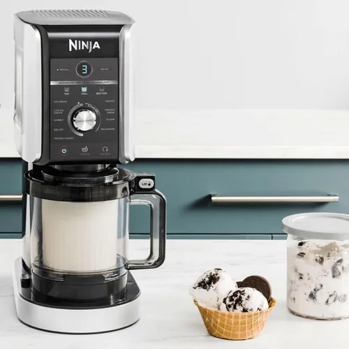 Miniatura 4 de Ninja® CREAMi® Deluxe 11 en 1 Helado y congelador NC501EU Plata