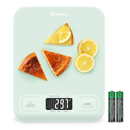 Miniatura 18 de Etekcity Báscula digital de cocina para alimentos, gramos y onzas para perder peso, hornear y cocinar, graduación precisa de 0.05 oz/1 g, 5