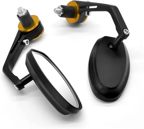 Miniatura 8 de KaftKO Motorbike Mirrors,for Yamaha tdm-900 850 mt125 mt03 mt01 mt125 03 01 xt660 22mm Motorcycle Mirror White Glass Handle Bar End Rearview Side