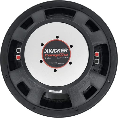 Miniatura 3 de (2) Kicker 48CWR122 COMPR12 2000 Watt 12 "Subwoofers de audio para automóvil Subs CWR12-2