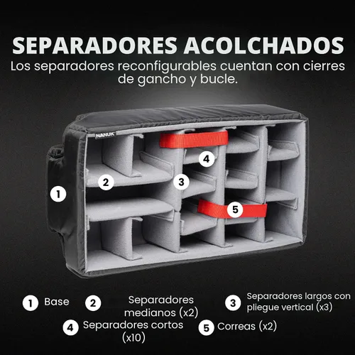 Miniatura 3 de Nanuk 935 - Maletín rígido impermeable con ruedas vacío