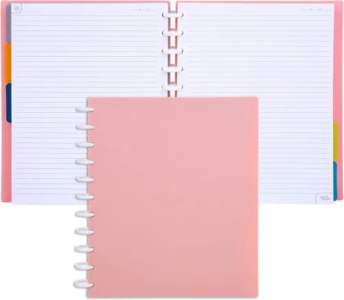 Miniatura 143 de Talia - Cuadernos de notas con tapas, planificador, personalizables, (Azul de Verano, Junior (5.5 pulgadas x 8.5 pulgadas)) Azul verano