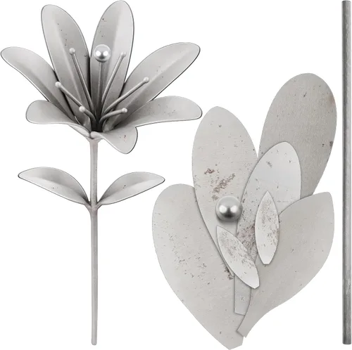 Miniatura 11 de Zonon Kit de práctica de soldadura de flores 3D para principiantes, proyecto de soldadura de acero inoxidable 201, cupones de cosas de arte de metal