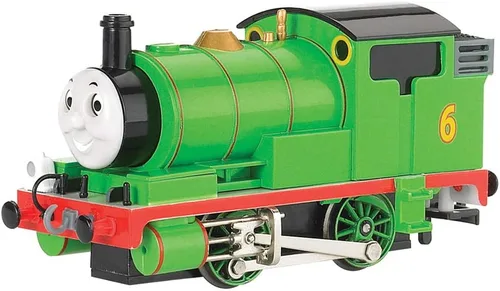 Bachmann Trenes - THOMAS & FRIENDS PERCY THE SMALL MOTOR w/Moving Eyes - Escala HO, unisex, para niños, negro, 0.5 litros