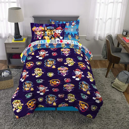Miniatura 517 de Franco - Juego de edredón y sábanas supersuaves con funda, para niños, 7 piezas, tamaño matrimonial, Five Nights At Freddy's Cinco noches en Freddy's