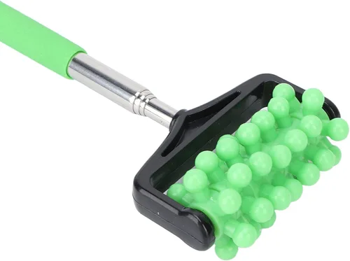 Miniatura 9 de Barra de masaje, barra de masaje de yoga para hombres y mujeres, herramienta de masaje corporal granular, rodillo telescópico, barra de masaje