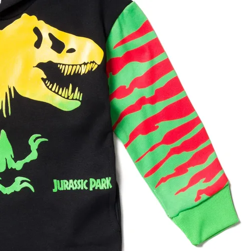 Miniatura 6 de Jurassic World Dinosaur T-Rex - Sudadera con capucha de forro polar para niños pequeños y grandes