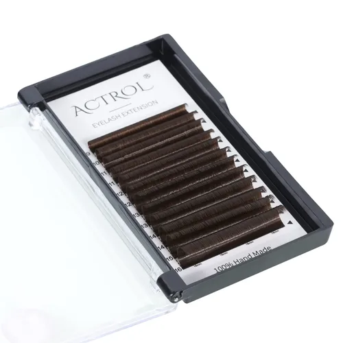Miniatura 18 de Extensiones de pestañas de colores Easy Fan de 0.354-0.630 in, mezcla de blanco, rizo D, fácil de abanear, 0.003 in, suministros de pestañas