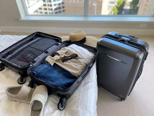 Miniatura 5 de Samsonite Winfield 3 DLX Hardside - Equipaje expandible con ruedas Gris grafito 120752-0517