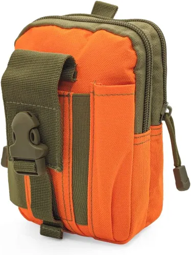 Long Keeper Bolsa táctica Molle - Cinturón de senderismo militar Bolsa de cintura Deporte al aire libre Motocicleta Bicicleta Ciclismo Bolsa