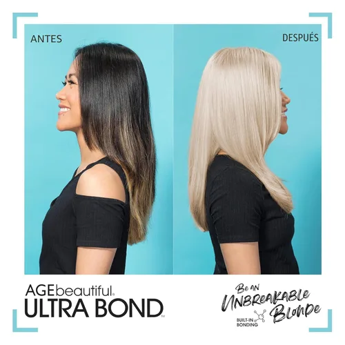 Miniatura 2 de AGE beautiful Permanent Powder Hair Lightener with Ultra Bond Building Formula, Lifts Up to 9+ Levels, Strengthens & Protects Hair, Professional for