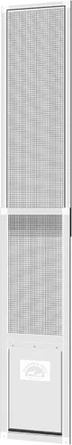 Miniatura 17 de Hakuna Pets V2 Panel de inserción para puerta de mascotas de patio para puertas correderas, se adapta a riel de puerta de 55.12 pulgadas de altura