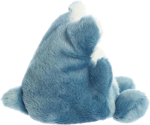 Miniatura 4 de Aurora® Adorable Palm Pals™ Huddleston Hammerhead Shark™ Animal de peluche, diversión de bolsillo, juego sobre la marcha, azul, 5 pulgadas