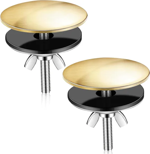 Miniatura 9 de LEIFIDE 2 Piezas 2 Pulgadas de Cubierta para Agujero de Fregadero de Cocina, Cubierta para Agujero de Llave de Cocina de Acero Inoxidable, Tapa