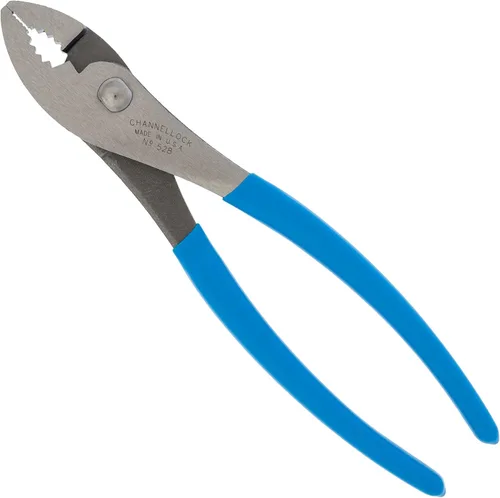 Miniatura 7 de Channellock 524 Alicates de Junta Deslizante Cizalla Little Champ, 4.5", Azul