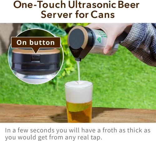 Miniatura 2 de GREEN HOUSE: Dispensador de cerveza de un solo toque que utiliza vibraciones ultrasónicas para generar burbujas ultrafinas, mejorando el sabor