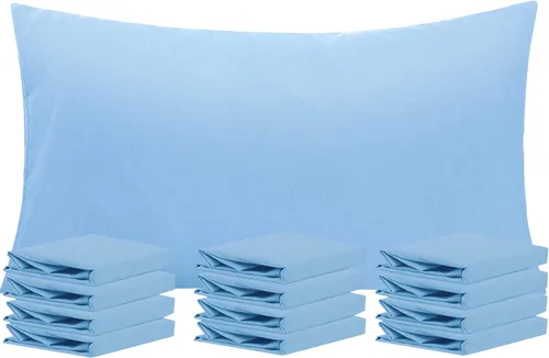 Miniatura 37 de NTBAY Paquete de 12 fundas de almohada Queen 100% microfibra cepillada, súper suaves y acogedoras, resistentes a las arrugas, la decoloración