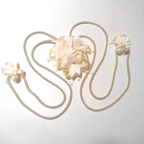 Miniatura 3 de Lazo de boda con flores hechas a mano (Lili Flowers)