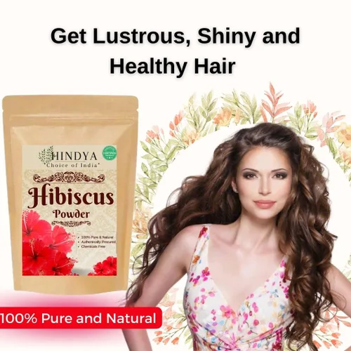 Miniatura 4 de Polvo de flor de hibisco orgánico para paquete facial y mascarilla capilar, hibisco puro natural Rosa-Sinensis cuidado del cabello y la piel, polvo