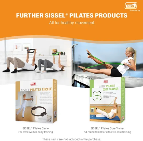Miniatura 10 de SISSEL Pilates Soft Ball Gray 8.5 in Phthalate- & Latex-Free PVC for Deep Relaxation & Muscle Strengthening 340 lbs Capacity Includes