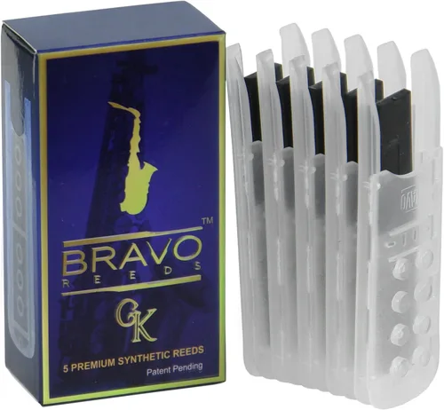 Miniatura 3 de Cañas sintéticas Bravo para saxofón alto - fuerza 1.5, modelo BR-AS15
