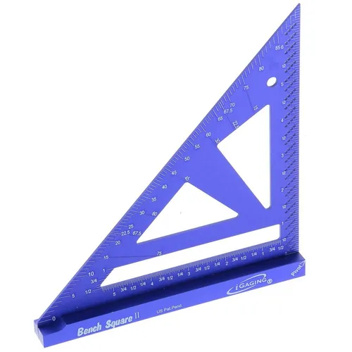 Miniatura 4 de iGaging Escuadra de Banco (Acero Inoxidable, 4")