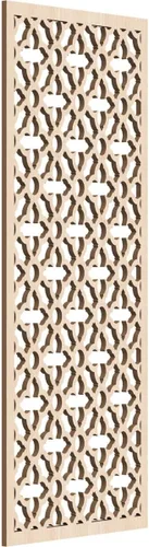 Miniatura 166 de Madison Paneles de pared decorativos de madera con calado, 9 3/8 pulgadas de ancho x 24 3/8 pulgadas de alto x 3/8 de alto, roble rojo rojo (Red Oak)