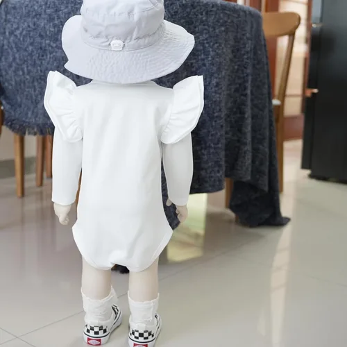 Miniatura 6 de Camisa con volantes de algodón de calidad para bebé niña