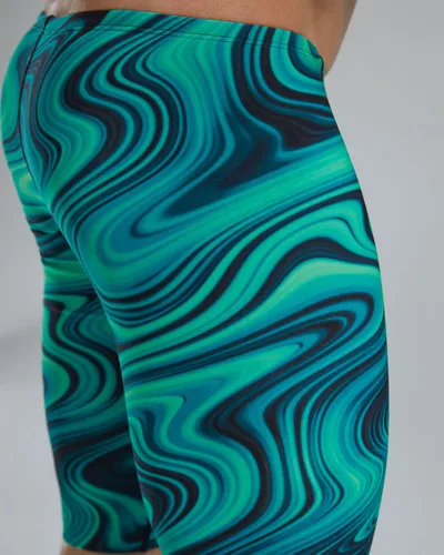 Miniatura 6 de TYR Men's Durafast Elite Solid Jammer Swimsuit