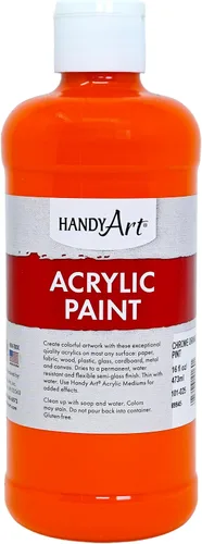 Miniatura 7 de Pintura acrílica para estudiantes, artesanías de 16 onzas. Plateado metálico