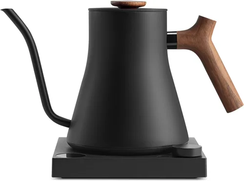 Fellow Stagg EKG Pro - Hervidor eléctrico de cuello de cisne, para verter café y té, calentamiento rápido, control preciso de temperatura, Negro