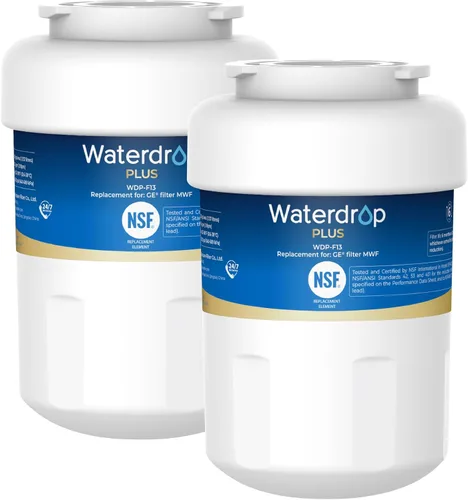 Waterdrop Plus WDP-F13 𝐑𝐞𝐝𝐮𝐜𝐞 𝐏𝐅𝐀𝐒 Reemplazo para GE® MWF®, HDX FMG-1, MWFP, MWFA, RWF1060, Kenmore® 469991 Filtro de agua para refrigerador,