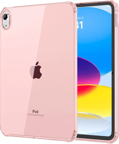 Miniatura 47 de MoKo Funda transparente para iPad (A16) de 11ª generación 2025 de 11 pulgadas/10ª generación 2022 de 10.9 pulgadas, TPU suave y ligero, 1