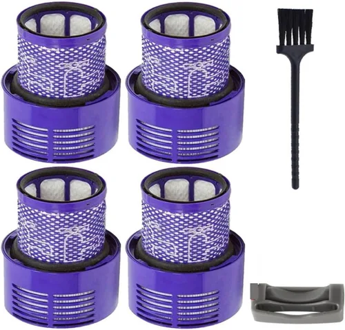 Miniatura 8 de Unidad de filtro trasero de filtro lavable, Cyclone Animal absolutamente todas las piezas de aspiradora inalámbrica. Compatible con Dyson. V10 Sv12