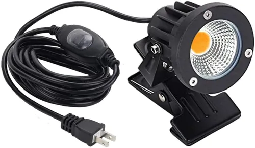 Kiven 1 unids LED clip en luz al aire libre IP65 impermeable 3000 K blanco cálido letrero pizarra iluminación ajustable escritorio brazo lámpara con