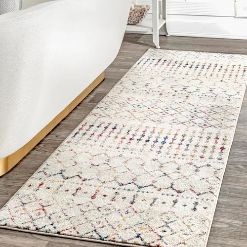 Miniatura 33 de nuLOOM Alfombra decorativa Blythe marroquí, 2 'x 3', gris oscuro