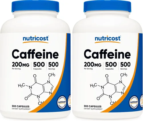 Miniatura 7 de Nutricost, Píldoras con cafeína, 4 lb por porción, 1