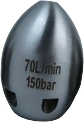 Miniatura 7 de MagiDeal Limpiador de boquillas de arandela, accesorios de enjuague, cabezal rociador, 150 bar, 70 L, para drenaje de zanja, tubería, dragado, 1
