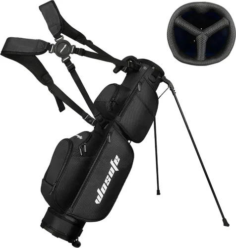 Bolsa de golf con divisores de 3 vías, ligera para hombres y mujeres, mini bolsa de golf pequeña para Par3, bolsa de práctica y cursos ejecutivos