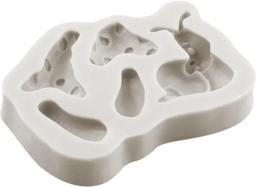 Miniatura 4 de Sijiangmold Moldes de silicona encantados para jardín, hadas, gnomo, puerta de casa, ventana, molde de fondant para caracol, hongos, fondant