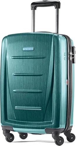 Miniatura 143 de Samsonite Winfield 2 Equipaje rígido con ruedas giratorias, Azul profundo, Juego de 3 piezas (20/24/28)