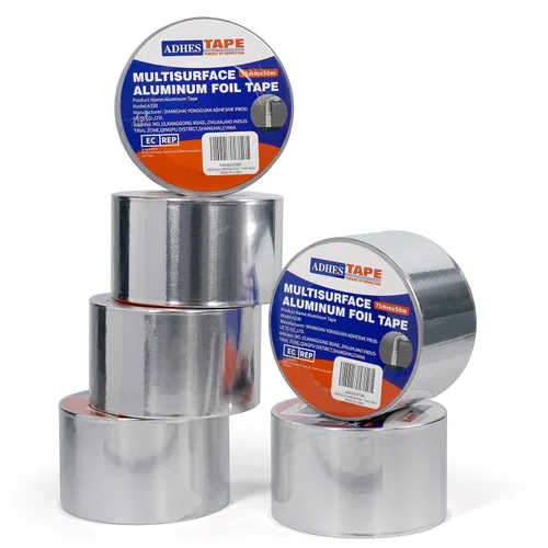 Miniatura 11 de Cinta de aluminio de grado premium ADHES, 2 pulgadas x 210 pies (70 yardas), cinta resistente al calor de 80°C a 100°C, cinta adhesiva