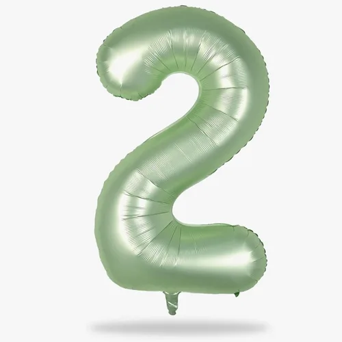 Miniatura 46 de Globo dorado champán con el número 5, globos de aluminio autoinflables grandes de 40 pulgadas del 0 al 9, globo de helio digital 5 dorado claro