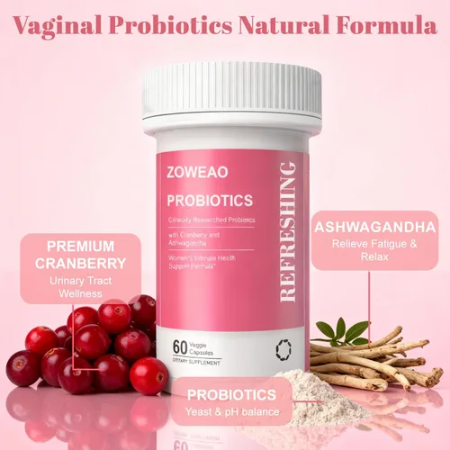 Miniatura 4 de Probióticos vaginales para mujeres – Hidratante vaginal que apoya la salud vaginal, el equilibrio del pH, combate la picazón, el olor y la levadura