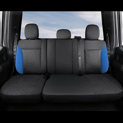 Miniatura 2 de GIANT PANDA Juego completo de fundas de asientos de automóvil con ajuste personalizado para Ford F150 2009-2025 y 2017-2025 F250 F350 F450 Super