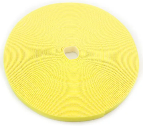 Miniatura 10 de Cinta de sujeción reutilizable para cables, rollo de gancho de doble cara de 3/4 pulgadas (5 yardas, versión mejorada negra)