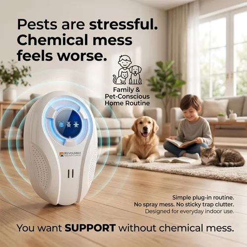 Miniatura 8 de T-27, Repelente ultrasónico de control de plagas, electrónico y ultrasonido, repelente enchufable para interiores, deshazte de roedores, ratones
