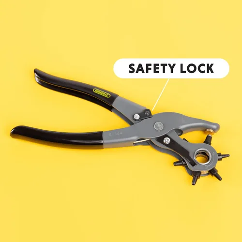 Miniatura 6 de Sacabocados General Tools 73 giratorio resistente
